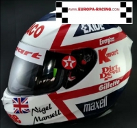 Nigel Mansell F1 replica helm
