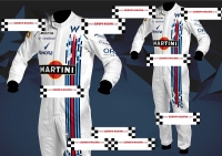 Martini Williams F1 kart overall (speciale uitvoering)