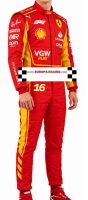 Charles Leclerc (Ferrari special) F1 kartoverall ZOMER AANBIEDING !