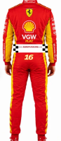 Charles Leclerc (Ferrari special) F1 kartoverall ZOMER AANBIEDING !