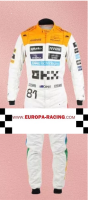 Oscar Piastri F1 replica kartoverall (diverse uitvoeringen beschikbaar)