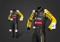 Renault Motorsport (bedrukte) kartoverall