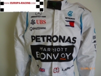 Lewis Hamilton (Mercedes) F1 replica kartoverall 2019
