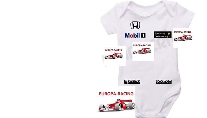 Baby romper Mclaren F1 2017 uitvoering