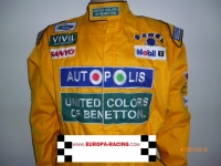 Michael Schumacher (Benetton 1992) F1 replica kartoverall
