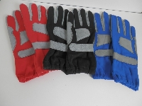 Karthandschoenen blauw