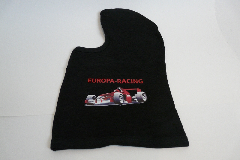 Balaclava merk EUROPA-RACING zwart