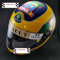 Ayrton Senna (Lotus) karthelm