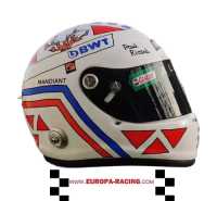 Esteban Ocon kart helm (Alpine uitvoering)