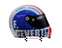 Pierre Gasly kart helm (Alpine uitvoering)